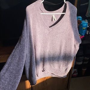 Lavender sweater